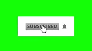 Green screen subscribe button...mouse click with sound