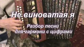 Не виноватая я ( гармонь )