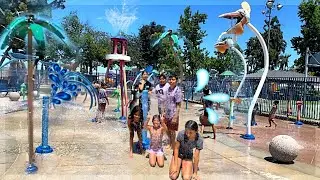 BEST SPLASH PAD PARK EVER!!