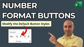 Change Number Format Button Styles in Excel 🔥 (DID You Know This?)