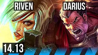 RIVEN vs DARIUS (MID) | 11/1/6, 65% winrate, Dominating | EUNE Master | 14.13