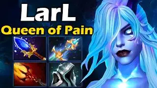 Ларл на Новой Квопе Попался с Яторо - Larl Queen of Pain 7.36 ДОТА 2