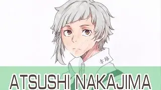 Atsushi Nakajima (Bungou Stray Dogs) | Speed Drawing / Ацуши Накаджима | Ускоренное рисование