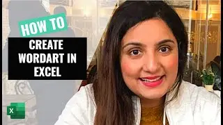 How to create WordArt in Excel