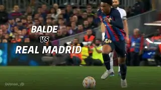 Alejandro Balde vs Real Madrid (05/04/2023)