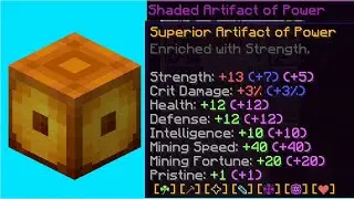 MAXED Artifact of Power (Hypixel Skyblock)