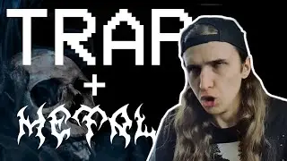 Making a TRAP METAL beat with a REAL GUITAR 💀 | Making trap metal beats in Reaper