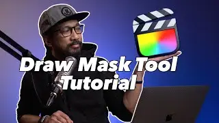 How To Make A YouTube THUMBNAIL Using The DRAW MASK Tool In Final Cut Pro X