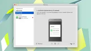 MacDroid Single-Operation Mode (MTP)