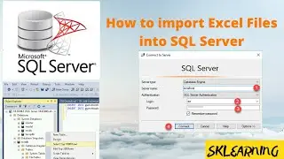 How to import  Excel  Files into SQL Server