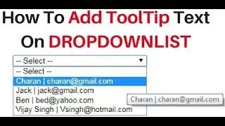 bind tooltip for dropdownlist control listitem asp.net databound