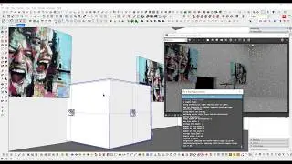 How to use Section Render in Vray Sketchup