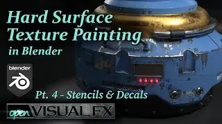 Hard Surface Texture Painting - Pt. 4 Stencils & Decals