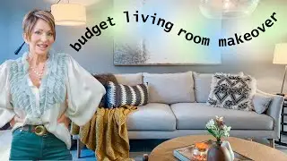 Affordable Living Room Makeover - Young Family Makeover