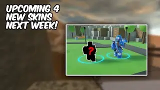 UPCOMING 4 NEW SKINS NEXT WEEK! | Tower Defense Simulator | ROBLOX