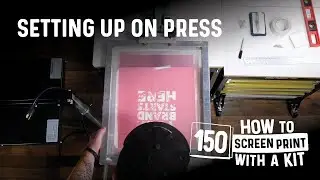 Best Practices for Setting Up a 1-Color Screen Printing Job