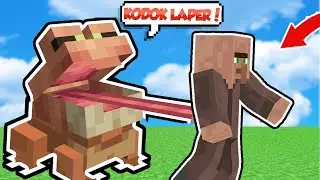 KODOK DI MINECRAFT JADI KANIBAL PEMAKAN VILLAGER !!!