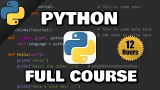 Python Full Course for free 🐍