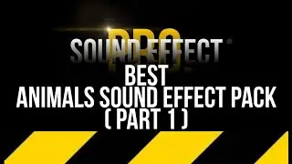 180 | Animals Sound Effect Pack Part 1 ( Free download link & It's already cut )