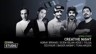 NVIDIA Studio | Creative Night Sohbetleri💚 | NFT | Yapay Zeka | Yaratıcı Uygulamalar | Mühendislik