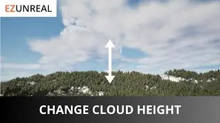 How to Change Cloud Height in Unreal Engine 5