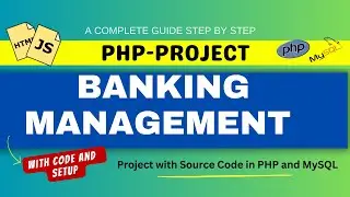 Banking Management System Using PHP || PHP and MYSQL ||