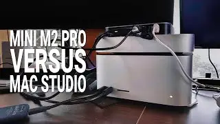 The New Mac Mini M2 Pro Is A Mini Studio!  M2 Pro Mac Mini Vs Mac Studio M1 Max