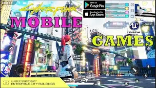 TOP 24 BEST GAMES LIKE CYBERPUNK 2077 IN MOBILE WITH BEST GRAPHICS LIKE PC IN ANDROID IOS 2020