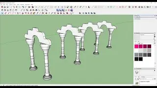 Arches in Sketchup