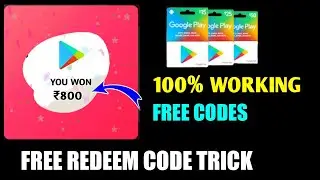 Free Google paly redeem code | redeem code for play store | free redeem code