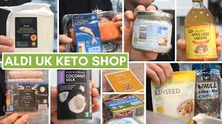 Low Carb & Keto UK Aldi Food Shop: For a family