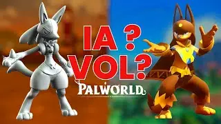 Vol de modèles 3D ? IA ?  Le cas Palworld