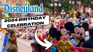 Magical Moments: Disneyland Park's Birthday Parade July 17, 2024