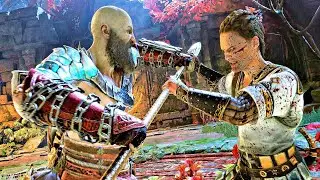 God of War Ragnarok - Kratos Vs. Heimdall Boss Fight (4K 60FPS)