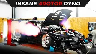 THE BEST SOUNDING ENGINE EVER! | 4ROTOR DYNO RUN FOR 1200HP! | #TOYOTIRES | [4K60]