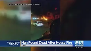 Man, 57, Found Dead After Garage Fire At Tracy Home