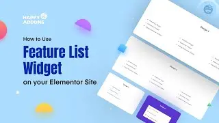 How to Use the Feature List Widget on Your Elementor Site