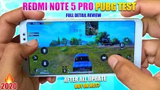 Redmi Note 5 Pro Pubg Test High Graphics Settings in 2020|redmi note 5 pro pubg|2020