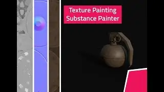 Grenade texture painting - Substance painter tutorial