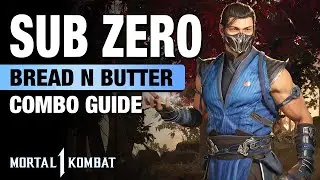 MK1: SUB ZERO Bread N Butter Combo Guide - Step By Step