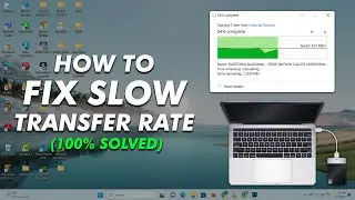 HOW TO FIX USB 3.0 EXTERNAL HARD DRIVE TRANSFER RATE SLOW SPEED