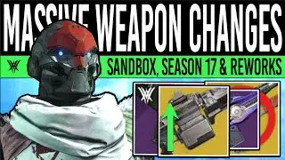 Destiny 2: MASSIVE WEAPON UPDATE! Huge BUFFS, Glaive Rework, Exotic Nerfs, Flinch Stat.. (Huge TWAB)