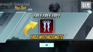 BGMI FREE MYTHIC EMOTE 😍GET FREE MYTHIC EMOTE IN BGMI | BGMI NEW EVENT 🔥 NEW EVENT IN BGMI