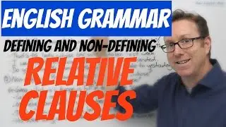 English grammar - RELATIVE CLAUSES - gramática inglesa