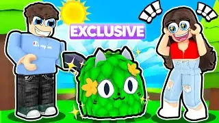 I Created FAKE *NEW* BUSH CAT PET To Fool My Sister In Pet Simulator X!