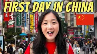 China is NOT What We Imagined! 🇨🇳 (First Day in Shanghai)