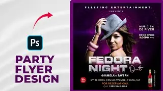 How to Design a Party Flyer in Photoshop 2023