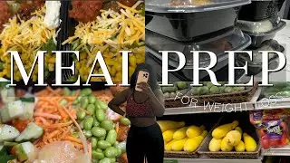 MEAL PREP WITH ME  - 2 QUICK & EASY MEALS FOR WEIGHT LOSS