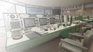 [Asset Promo] 3D Mission Operations Control Room 1969 Apollo 11 Mission