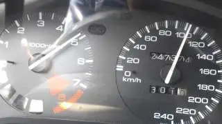 Honda Crx del sol esi  0-140 km/h